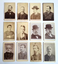 1800's ORIG. WILD WEST OUTLAW MUG SHOT COLLECTION *1ST EVER TRAIN ROBBERY 1866* picture