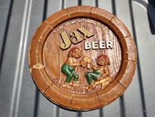 Rare 1913-1956 Jax Beer Jacksonville Florida Breweriana Advertisng Sign picture