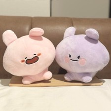 Aasamimi-chan SET of 2 Nesoberi Plush Doll 20cm Banprest Asamimi Anemimi Japan picture