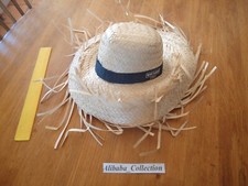 Vintage Official Straw Hat **** RICARD STAFF **** Nude Bob Cap picture