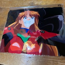Evangelion Movie Version Asuka Langley Soryu Handwritten Drawing Anime Cel u3047 picture