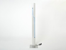 Blue Neon steel Floor Lamp by Rudi Stern and Dan Chelsea for Kovacs 1983 picture