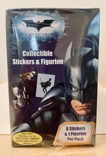 2008 PGM Batman The Dark Knight Sealed Box 24 Packs Joker Figurine Sticker RC VR picture