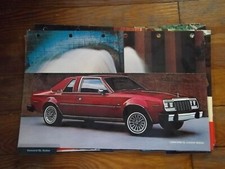 1979 AMC CONCORD AMX PACER DEALER SHOWROOM FLIP BOOK MINUS BINDER picture
