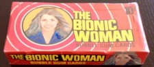 1976 Donruss Bionic Woman TRADING CARD Wax Box FACTORY SEALED  24 Packets picture