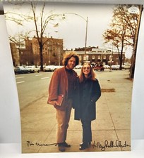 Bill Clinton & Hillary Rodham Dual Autographed Signed Photo 11x14 JSA LOA picture