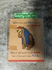 1947 Song of the south Get well soon card, READ DESCRIPTION picture