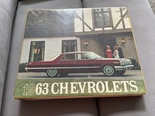Nice Original 1963 Chevrolet Dealership Showroom Color & Upholstery Album picture