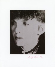 Andy Warhol – Signed Diane Keaton Portrait Print w/ COA picture