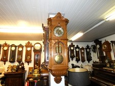 5A121 - 145cm Monatsläufer Baroque Wiener Regulator-Top Zustand Massiv picture