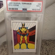 1980 Marvel Terrabusi SPAIN Wolverine #86 PSA 9 HOLY GRAIL  picture