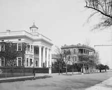 South Battery Street, Charleston, South Carolina, 1904, New Reproduction Picture picture