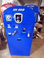 vendolator vmc 27 pepsi cola soda machine ,new paint ,door seals ,decals,icecold picture