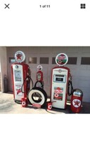 2)Texaco Gas Pumps Eco (1) Eco Airmeter Complete Set CAN SHIP picture