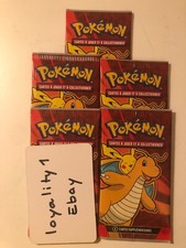 Lot 5 X Booster POKEMON 2024 McDo McDonald’s New Sealed French Card FRANCE picture