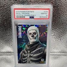 Fortnite Series 1 - Skull Trooper Cracked Ice - PSA 10 - Italy GRAIL 🔥 picture