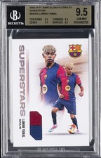 2024-25 FC BARCELONA FUTERA FX SUPERSTARS #BSS03 LAMINE YAMAL BGS 9.5 picture