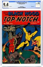 Top-Notch Comics #14 CGC 9.4 1941 4308539002 picture