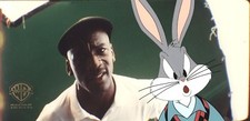 1993 WB Nike MICHAEL Air AEROSPACE JORDAN Shoes BUGS BUNNY b4 Space Jam CEL 1/1 picture