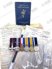 WW1 British Royal Navy MBE DSM and Bar Medal Group Lt Commander JP Canty picture