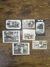 Lot 58 Antique Vintage Photos Early Automobiles 1910s-1930s Cars Snapshots RPPC picture