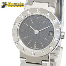 BVLGARI BVLGARI Women’s Watch 23mm Stainless Steel Black Quartz Vintage Conditio picture
