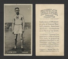 1914 T222 Fatima Cigarettes Tobacco Card - Athletic Champions - Sprinter Meyer picture