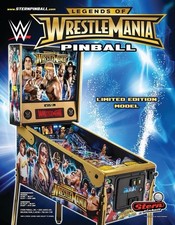 Stern WWE WrestleMania Limited Edition Pinball Machine NEW IN BOX picture
