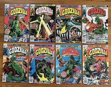 Godzilla #1-24 Marvel Comics 1977 full lot set complete run 24 total picture