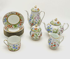 Tiffany & Co Le Tallec Fleurs des Champs 60pc Porcelain Dinnerware Set Rare picture