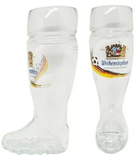 Weihenstephaner 2006 German Football World Cup 1 Beer Boot Glass BNWOB MAN CAVE picture