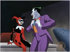 HARLEY QUINN FIRST APPEARANCE PRODUCTION CEL —