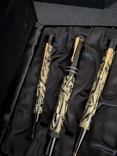 Montblanc Meisterstück 1994 Oskar Wilde Set FP M, BP, MP Limited Edition #2406 picture