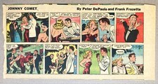 ATTENTION FRAZETTA COMPLETISTS RARE JOHNNY COMET NEWSPAPER STRIP COLLECTION picture