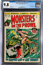 Monsters on the Prowl 16 CGC 9.8 WH 1972 Picture Frame Cover picture