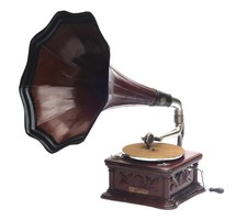 RARE GENUINE HIS MASTERS VOICE HMV MODEL H.E.O. TURNTABLE GRAMOPHONE PHONOGRAPH picture