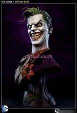 Sideshow The Joker 1/1 Bust Statue Figure Resin Model Collectible Rare Boy Gift picture