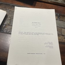  Vintage ADDAM’S FAMILY Hanna-Barbera Cartoon SCRIPTS 90’s Animation Cels I24 picture