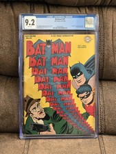 DC Comics Batman #31 (1945) Rare CGC 9.2 (1st Punch & Judy) Golden Age picture