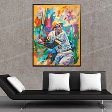 Sale Roberto Clemente Handmade Painting 36