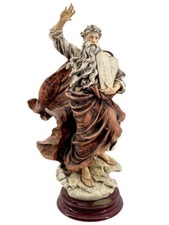 Vintage Florence Limited Ed Armani Resin Moses Sculpture 208/5000 Italy picture
