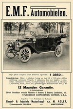 🚗 E.M.F. Automobiles Vintage Ad - 1910s - 24x36” Premium 💎 Art Print 200GSM picture