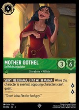 Mother Gothel, Selfish Manipulator - The First Chapter - Lorcana TCG picture
