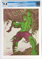 Foom #2 CGC 9.8 Wolverine Prototype 1973 Predates Hulk 180 & 181 RARE N4 213 cm picture