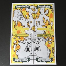 2020 Garbage Pail Kids Late To School Adam Bomb Loaded Sketch Card Quinton Baker picture