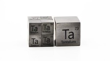 Tantalum Metal 25.4mm 1 Inch Density Cube 99.95% for Element Collection USA SHIP picture
