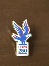 Celebrating 250 Years USPS Delivery Pin Back Button picture