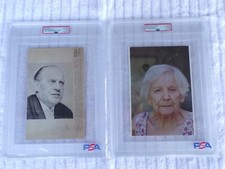 OSKAR & EMILIE SCHINDLER PSA AUTHENTICATED PHOTO WORLD WAR II HOLOCAUST HEROES  picture