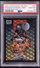 2022 Star Wars Galaxy Shadow Of  Dark Lord Darth Vader Superfractor PSA 10 1/1 picture