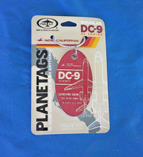 Plane tags DC-9 MCDONNELL DOUGLAS Exterior Thin Genuine Skin Planetags picture